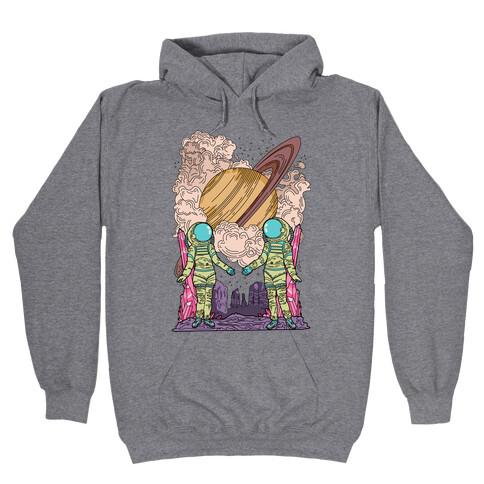 The Lovers in Space Hooded Sweatshirt