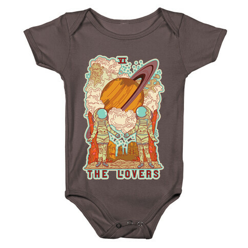 The Lovers in Space Baby One-Piece