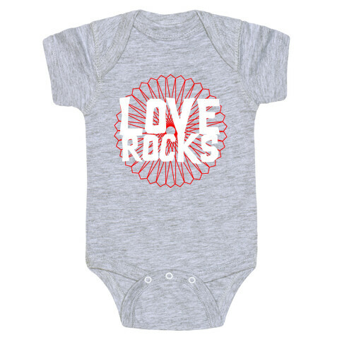 Love Rocks Baby One-Piece