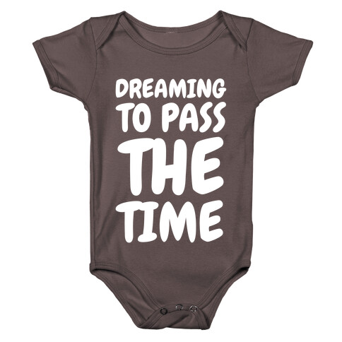 Dreaming To Pass The Time Baby One-Piece