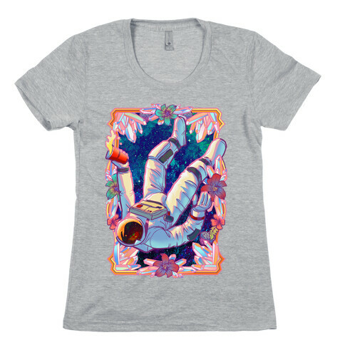 Pastel Space Trip Womens T-Shirt