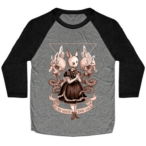 Do What Thou Wilt Baseball Tee