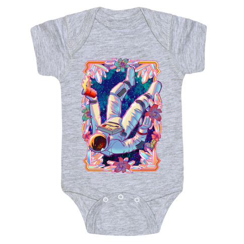 Pastel Space Trip Baby One-Piece