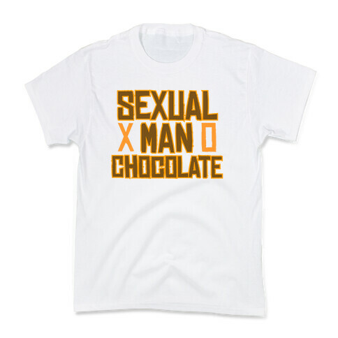 Sexual Man Chocolate Kids T-Shirt