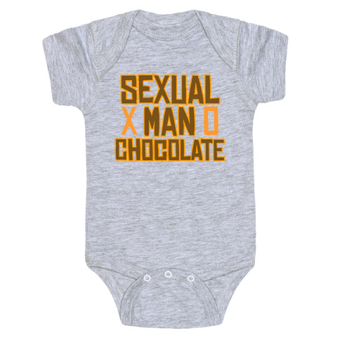 Sexual Man Chocolate Baby One-Piece