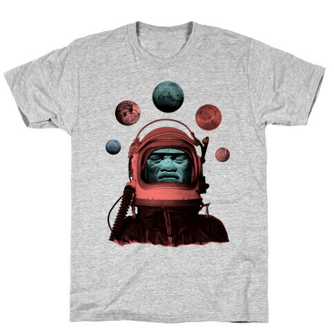 Space Olmec T-Shirt