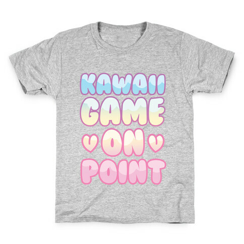 Kawaii Game On Point Kids T-Shirt