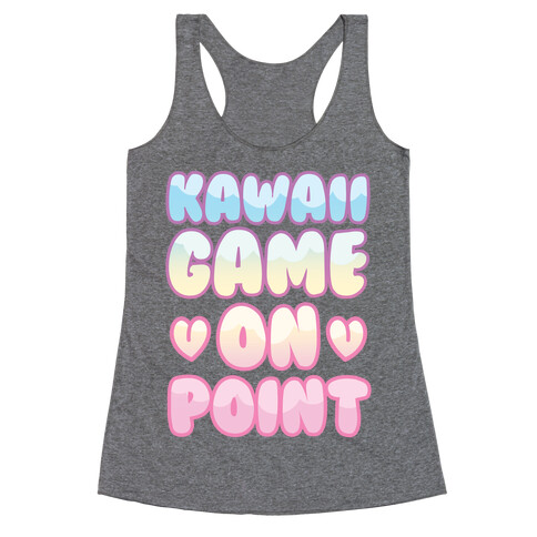 Kawaii Game On Point Racerback Tank Top