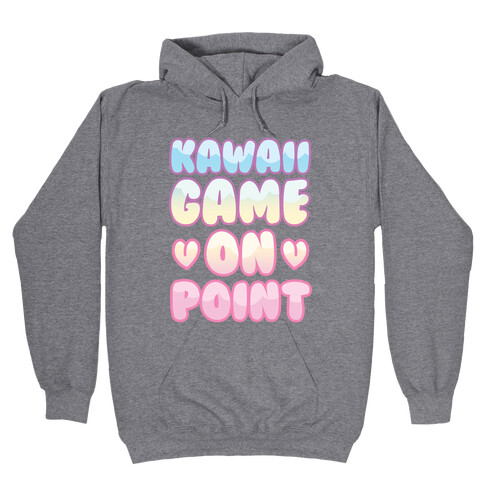 Kawaii Game On Point Hooded Sweatshirt
