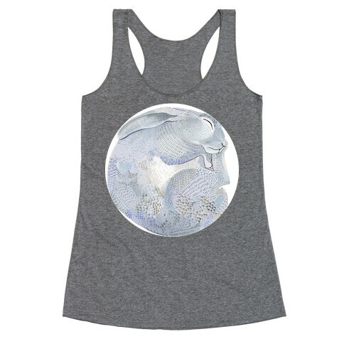 Moon Rabbit Racerback Tank Top