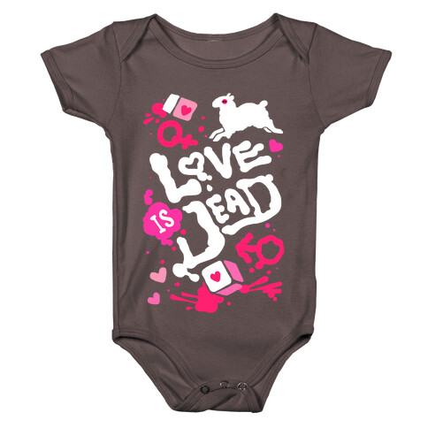 Love Is Dead Baby One-Piece