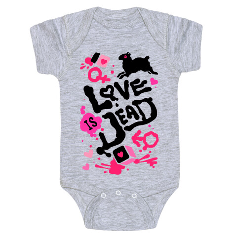 Love Is Dead Baby One-Piece