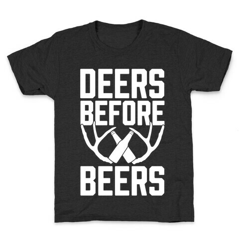 Deers Before Beers Kids T-Shirt