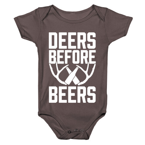 Deers Before Beers Baby One-Piece