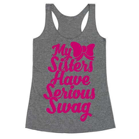 Sorority Swag Racerback Tank Top