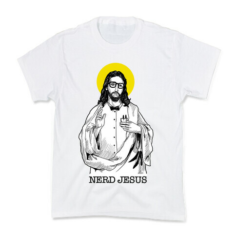 Nerd Jesus Kids T-Shirt