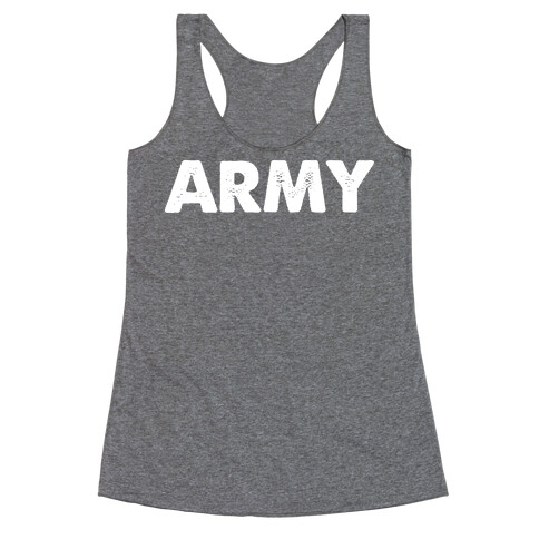 Rep the Army Racerback Tank Top