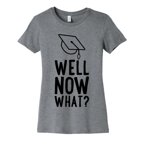 Well, Now What? Womens T-Shirt