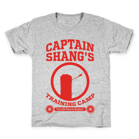 Captain Shang's Training Camp Kids T-Shirt