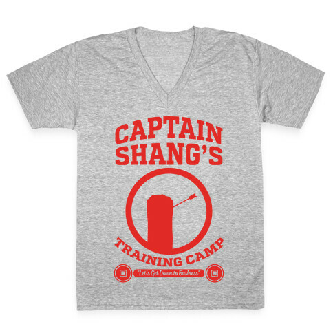 Captain Shang's Training Camp V-Neck Tee Shirt