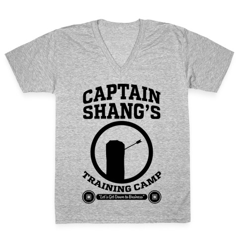 Captain Shang's Training Camp V-Neck Tee Shirt