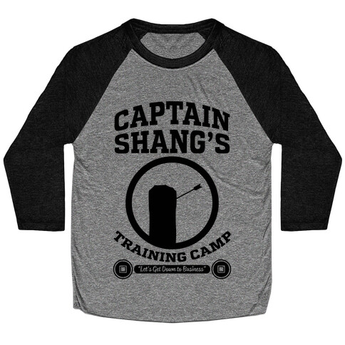 Captain Shang's Training Camp Baseball Tee