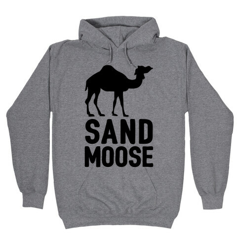 Sand Moose Hooded Sweatshirt
