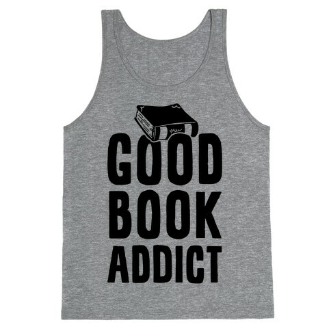 Good Book Addict Tank Top