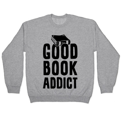Good Book Addict Pullover