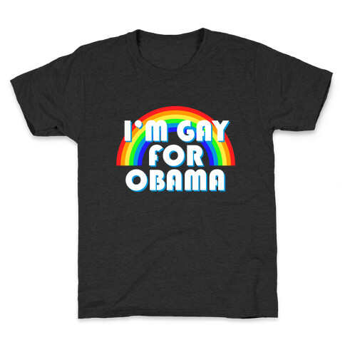 Gays Love Obama Kids T-Shirt