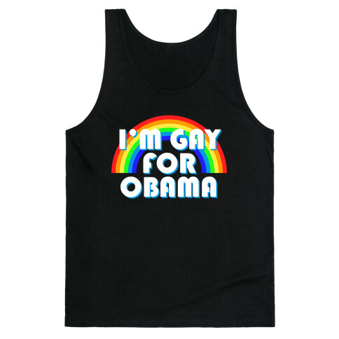 Gays Love Obama Tank Top