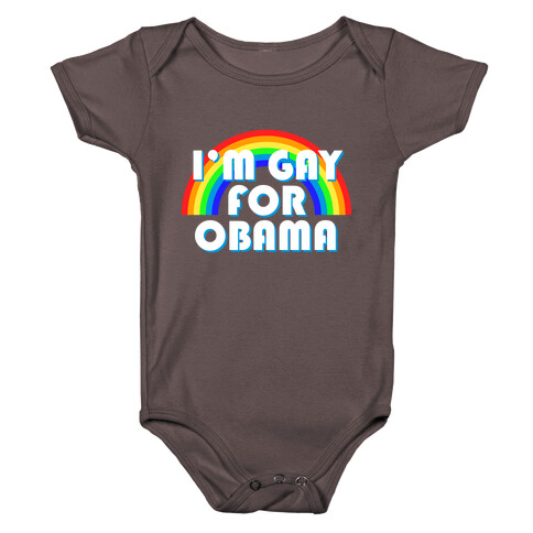 Gays Love Obama Baby One-Piece
