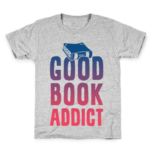 Good Book Addict Kids T-Shirt