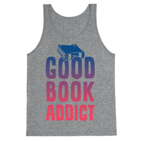 Good Book Addict Tank Top