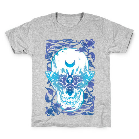 Skull Moth Kids T-Shirt