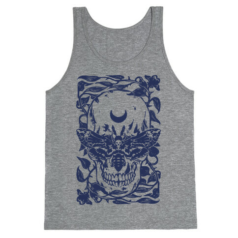 Skull Moth Tank Top