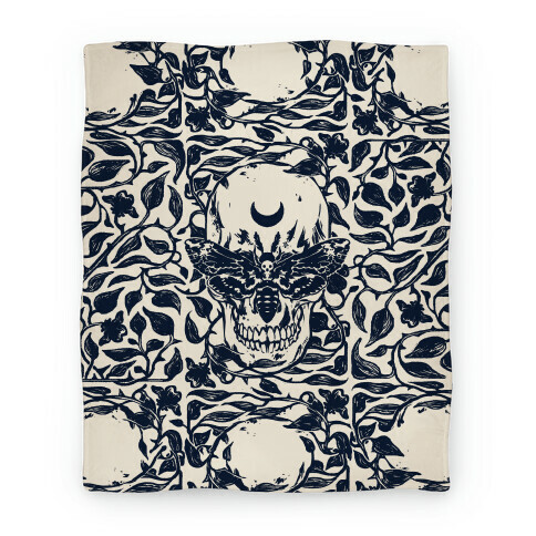 Skull Moth Blanket