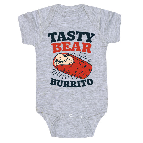 Tasty Bear Burrito Baby One-Piece