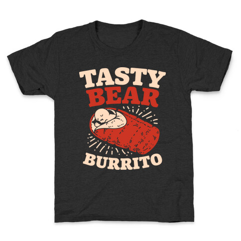 Tasty Bear Burrito Kids T-Shirt