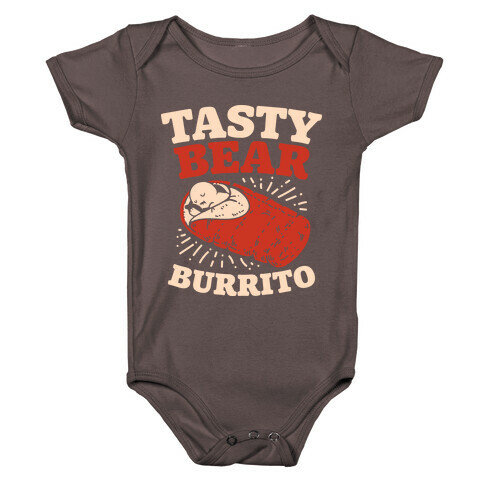 Tasty Bear Burrito Baby One-Piece