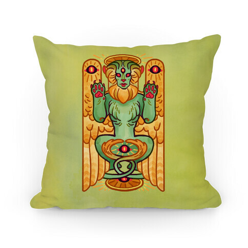 All-Seeing Sphinx Pillow