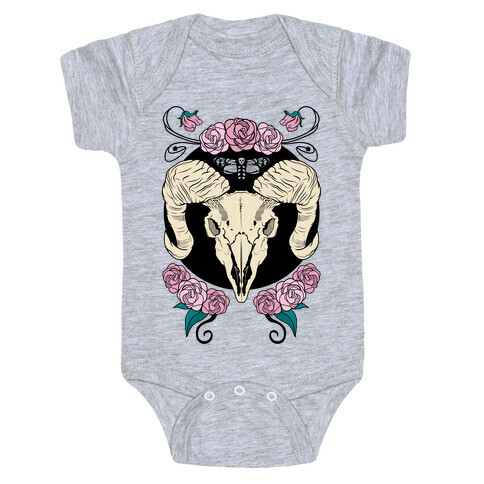 Skull of Ram Baby One-Piece