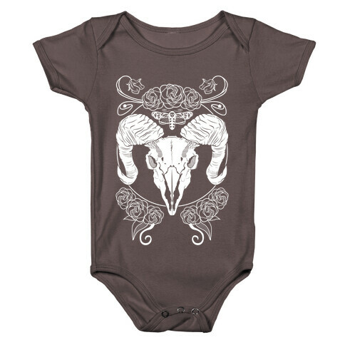 Skull of Ram Baby One-Piece