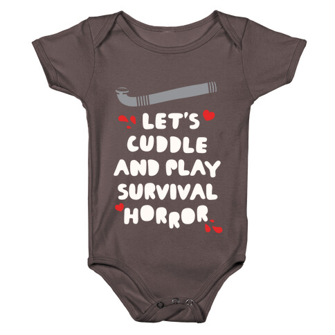 Let's Cuddle and Play Survival Horror Baby One-Piece