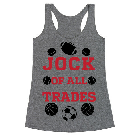 Jock Of all Trade Racerback Tank Top