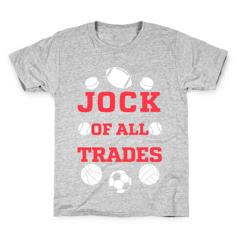 Jock Of all Trades Kids T-Shirt