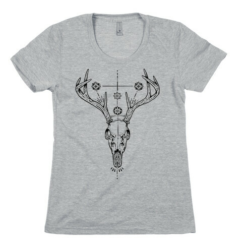 Mystic Skull Womens T-Shirt