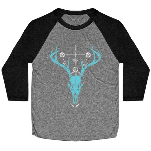 Mystic Skull Baseball Tee