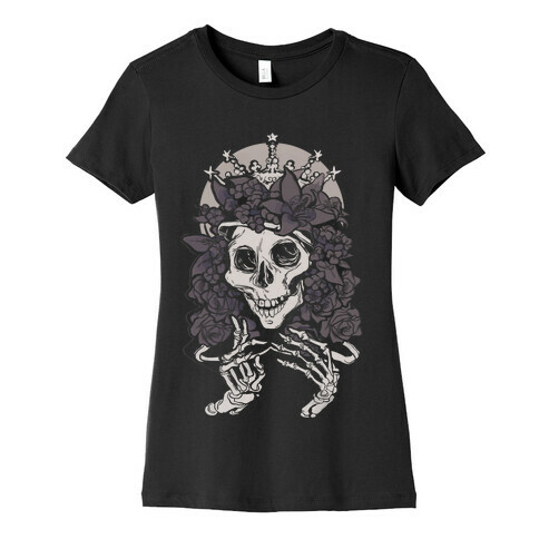 Mother's Lovely Skull Womens T-Shirt