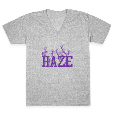 Purple Haze V-Neck Tee Shirt